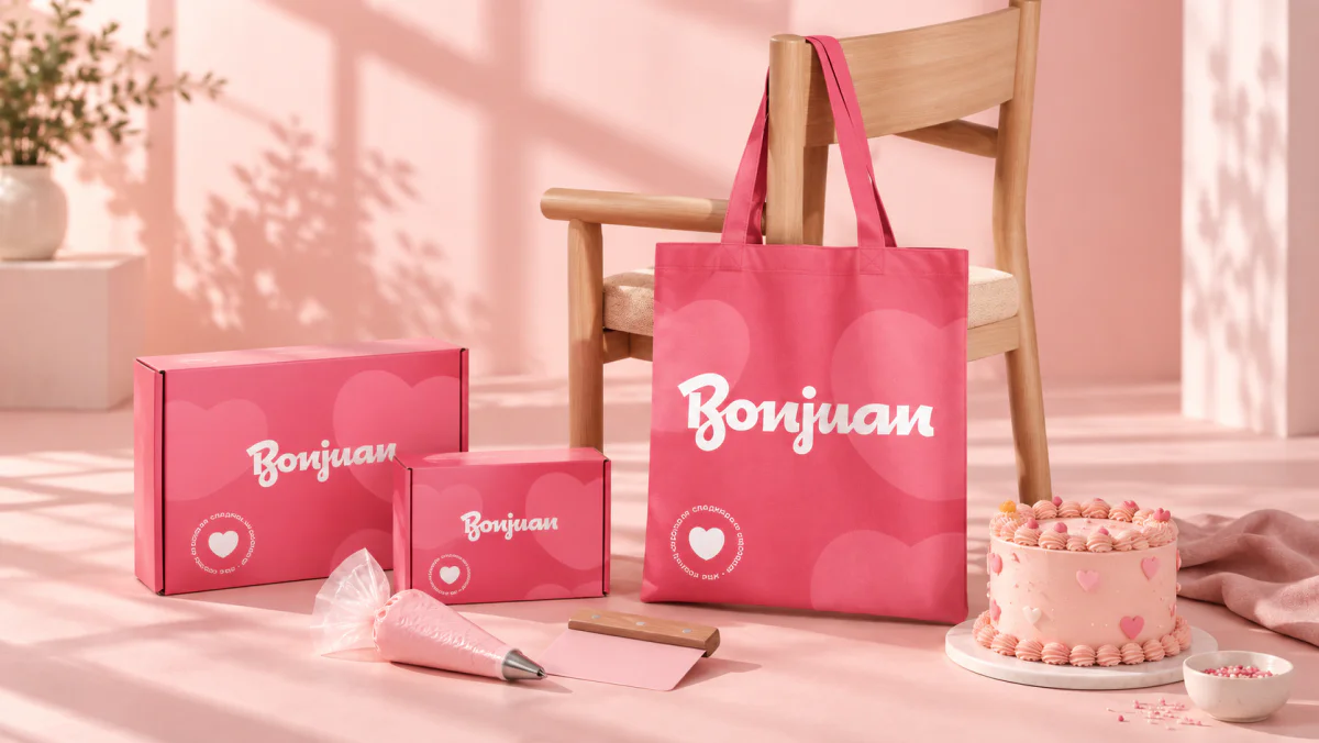Bonjuan — фирменные коробки и сумка